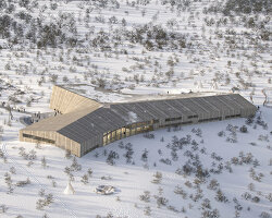 this proposed cultural facility in norway celebrates indigenous crafts & customs