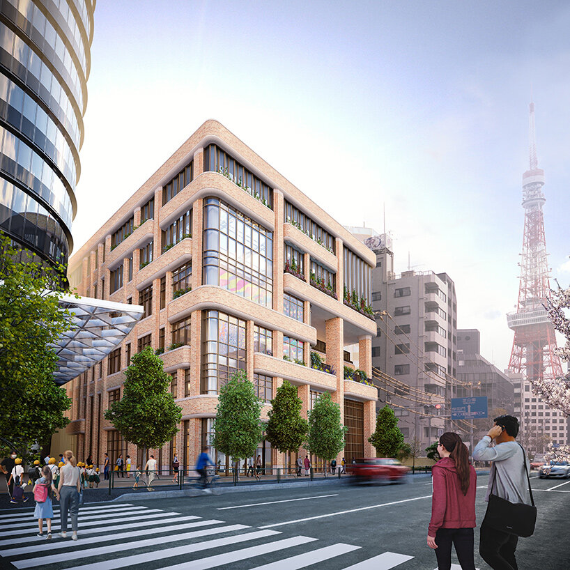 Heatherwick Studio's first-ever school will take shape in Tokyo with cascading terraces