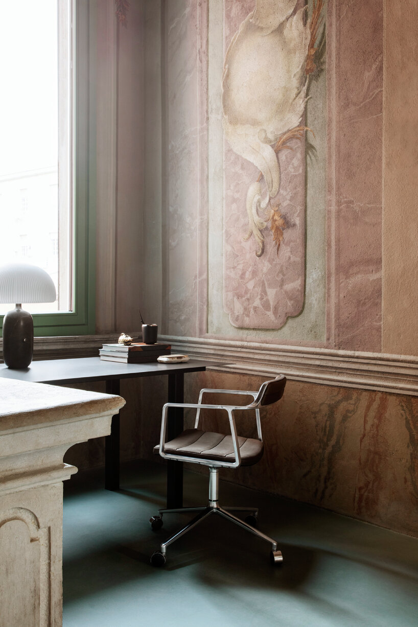 vipp preserves baroque maximalism in a 13th-century italian palazzo turned pop-up hotel