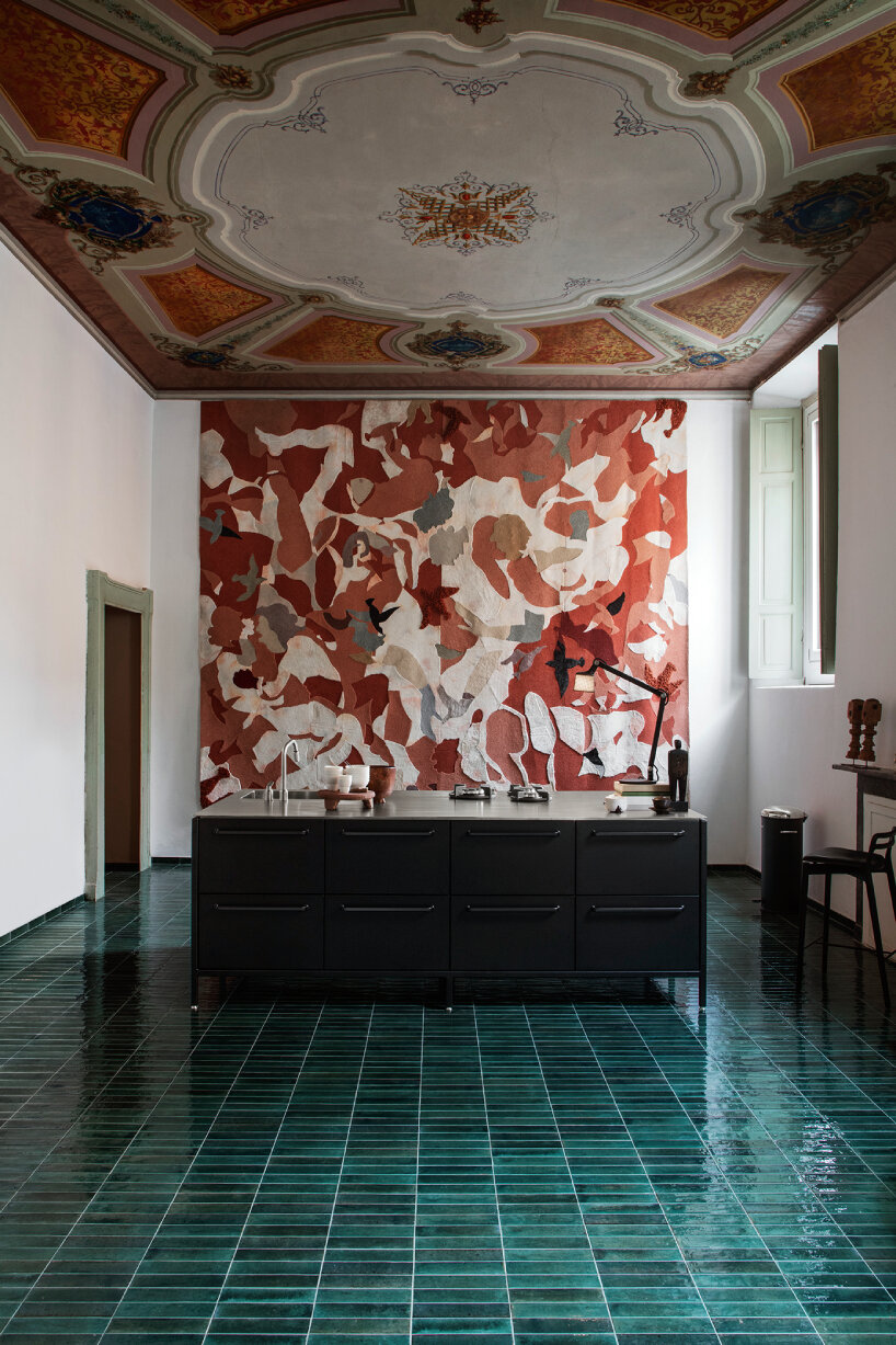 vipp preserves baroque maximalism in a 13th-century italian palazzo turned pop-up hotel