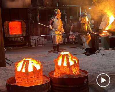 vortex sculptures cast organic forms of ship manufacturing mechanics in steel and bronze