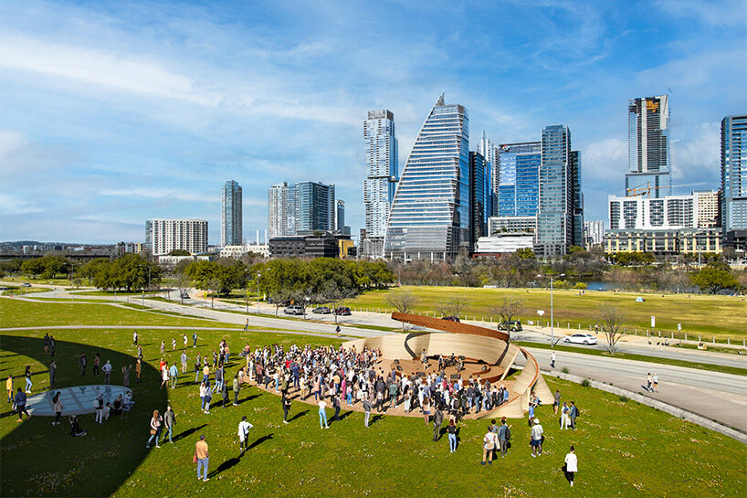 ICON and BIG will scatter 3D-printed 'el cosmico' campsite across marfa desert