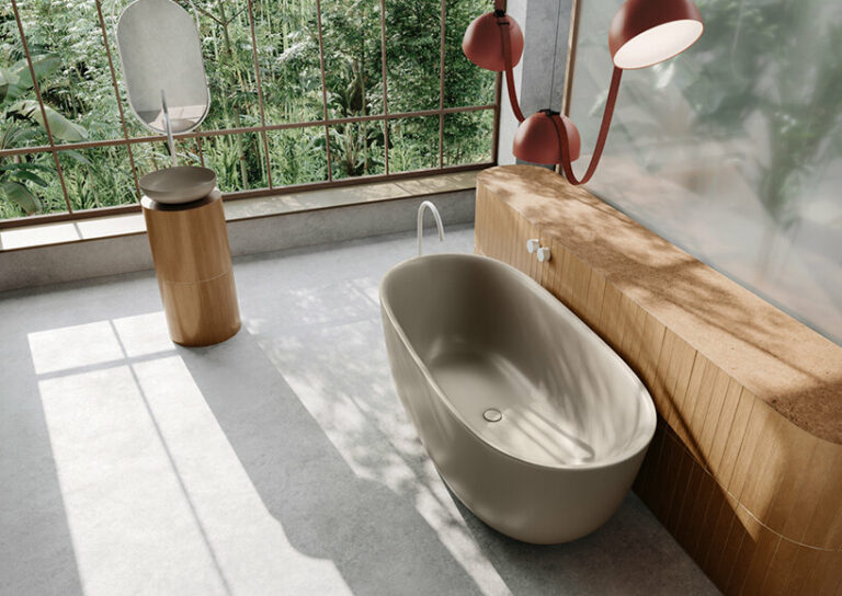 kaldewei unveils recyclable organic bathtub at ISH 2023