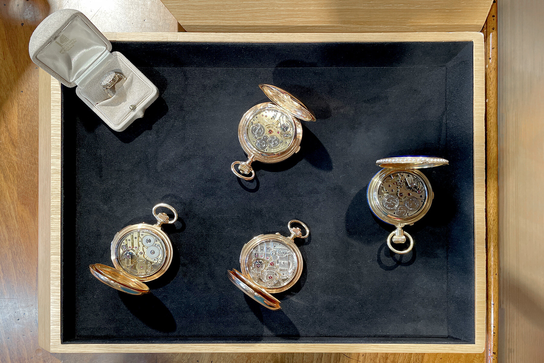 watch audemars piguet watchmakers in BIG s spiraling museum