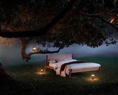 bolzan's revived jack bed pairs italian artisanry with eco-friendly materials