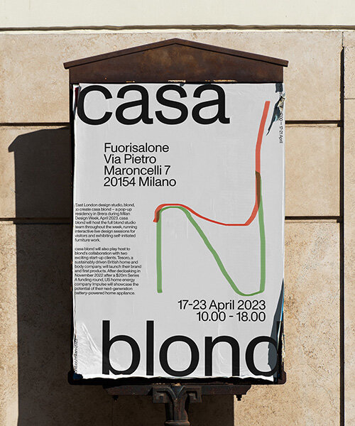 casa blond opens house of creative curiosity at milan design week 2023