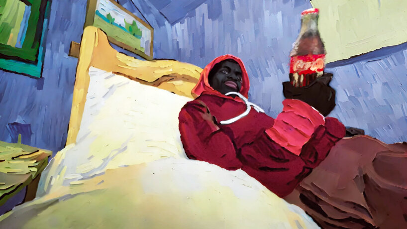 coca-cola animates masterpieces of warhol, van gogh, vermeer, and 