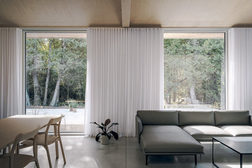 reflective and robust, 'devil's glen' by studioAC recalls the canadian farmhouse
