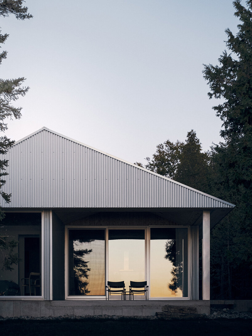 reflective and robust, 'devil's glen' by studioAC recalls the canadian farmhouse