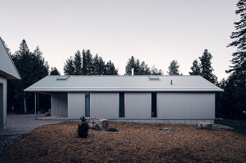 reflective and robust, 'devil's glen' by studioAC recalls the canadian farmhouse