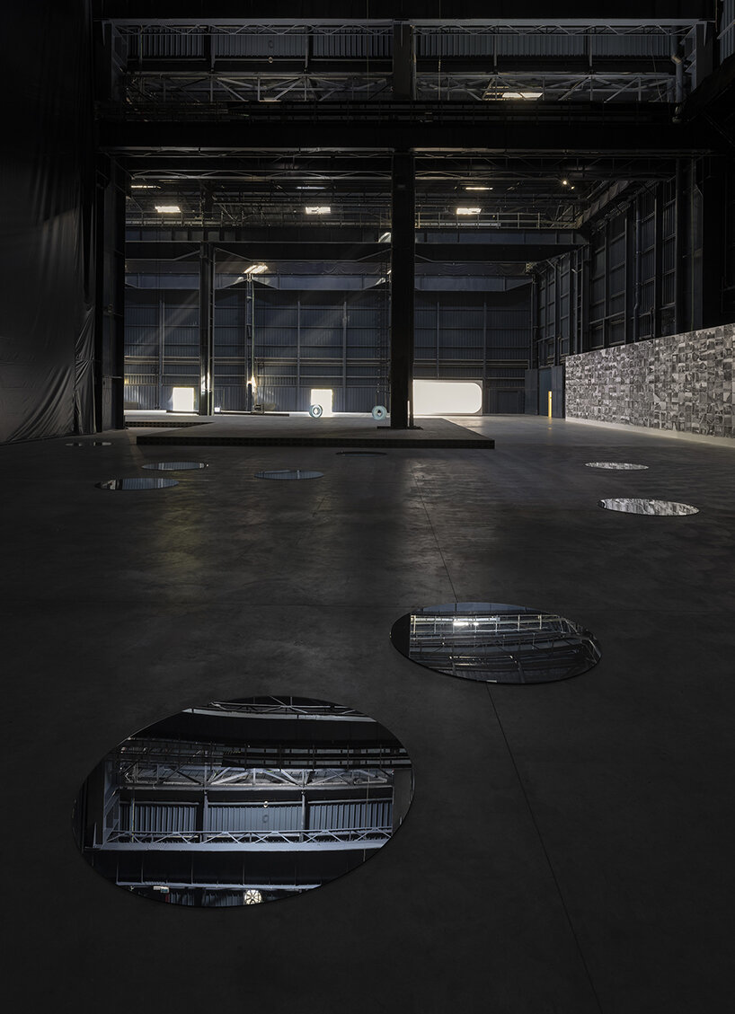 a retrospective of belgian artist ann veronica janssens' work unfolds at pirelli hangarbicocca