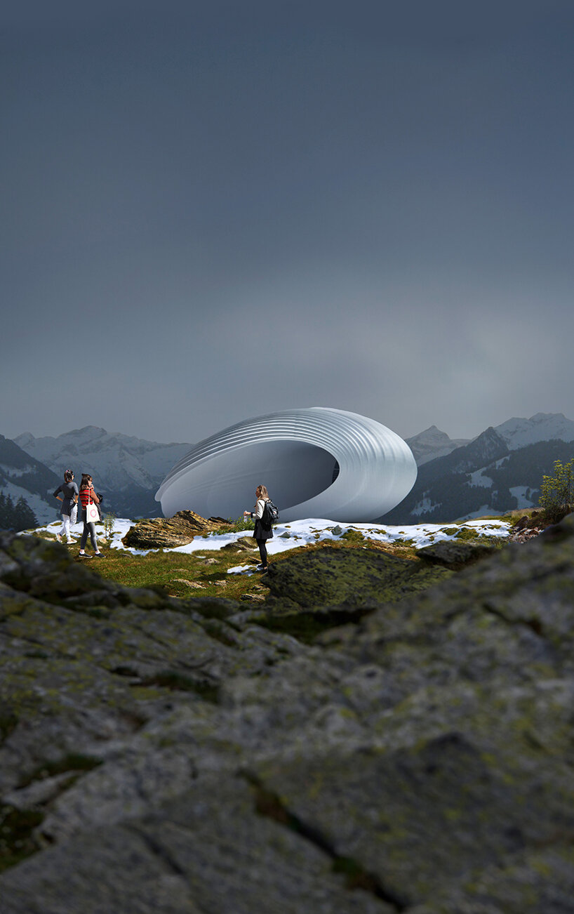 HASSELL & nagami develop 3D printed public pavilion for harsh climates