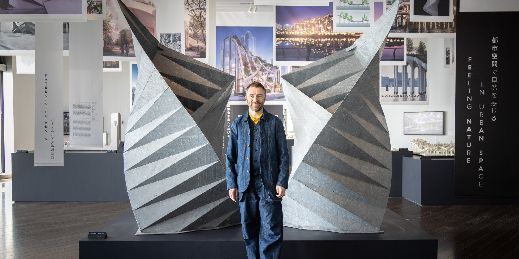 'heatherwick studio: building soulfulness' exhibition on view in japan