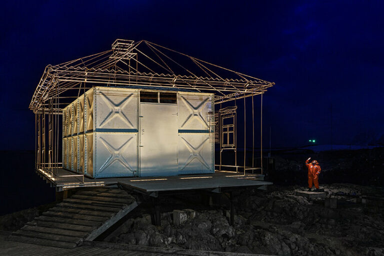 balbek bureau's nostalgic 'home.memories' installation in antarctica