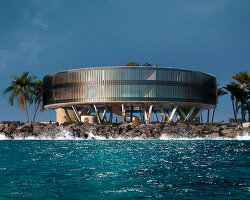 permeable reflective ring hovers above north-east coast of puerto rico
