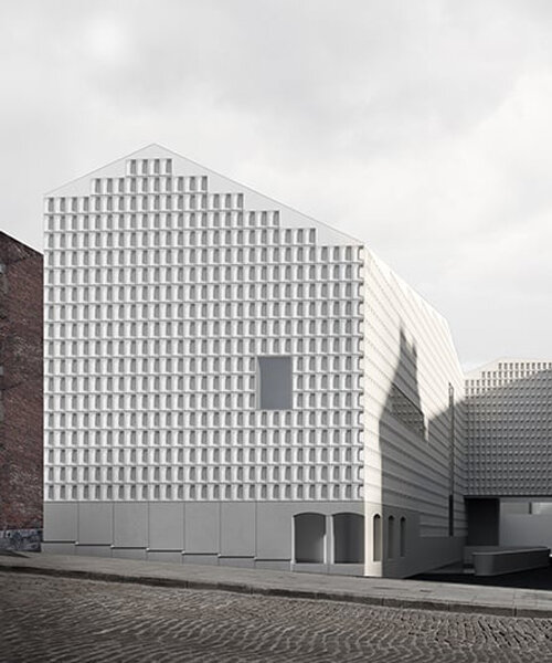 yang fei visualizes heritage townhouse as a hybrid art center in montreal