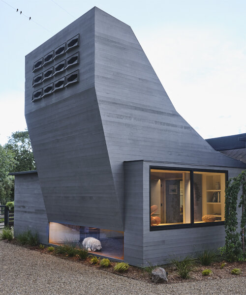 schwartz and architecture nestles dovecote-inspired studio in sonoma, california