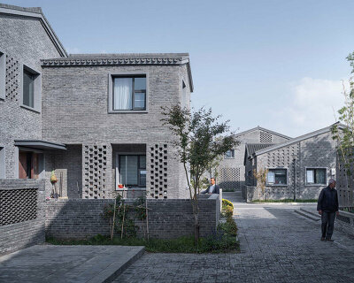atelier zhouling plans a contemporary 'old village' community in rural china