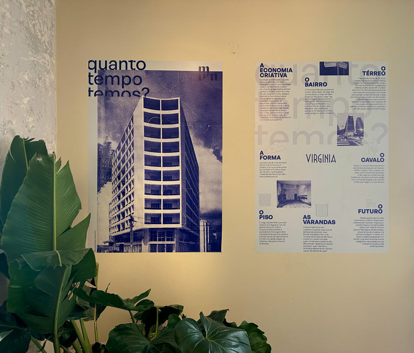 three floors of vivid interventions give life to abandoned building for design week são paulo