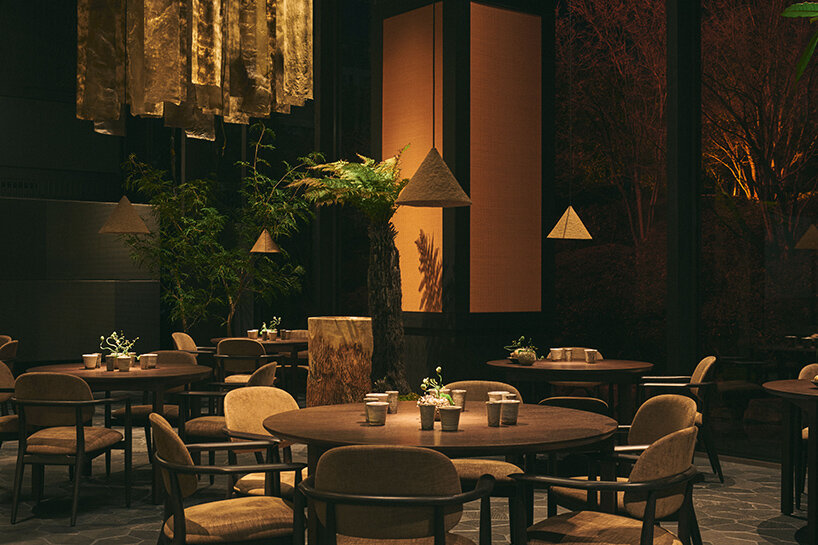 earthy tones & bold textures engulf noma's new pop-up spot at ace hotel kyoto