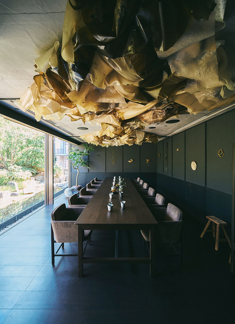 earthy tones & bold textures engulf noma's new pop-up spot at ace hotel kyoto