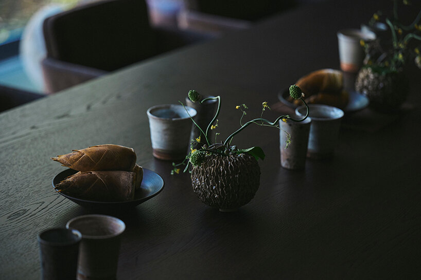 earthy tones & bold textures engulf noma's new pop-up spot at ace hotel kyoto