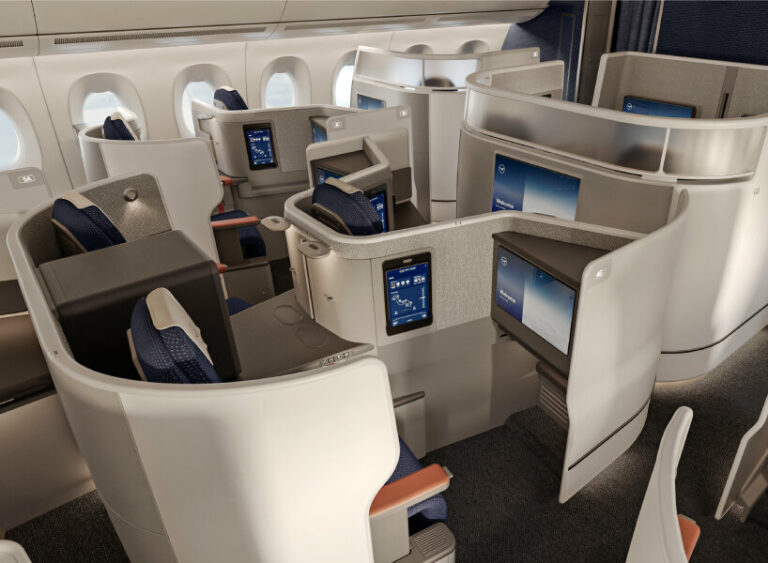 Pearson Lloyd And Lufthansa Unveil Multifaceted Tech Driven Seats For Allegris Business Class