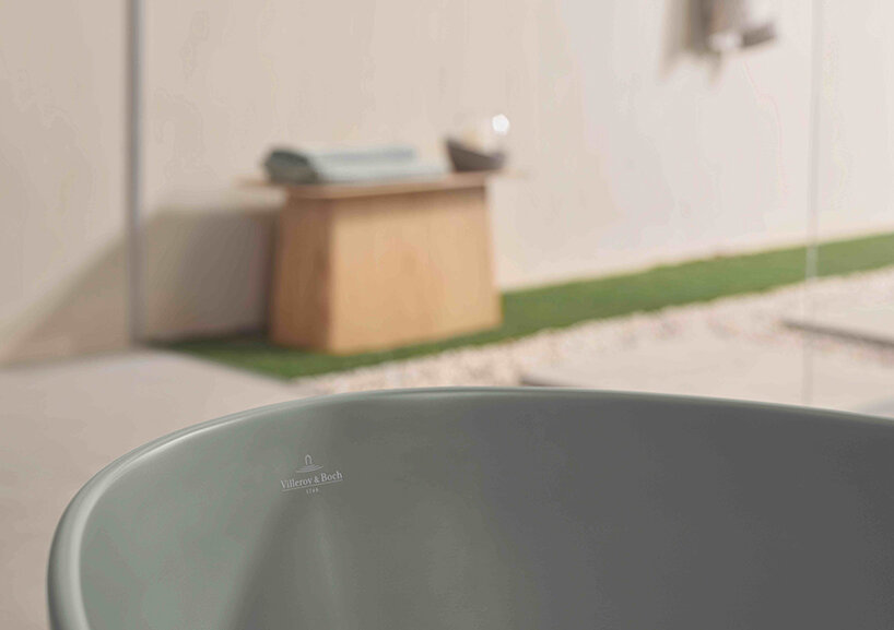 kaschkasch mimics dewdrops in bathroom collection for villeroy & boch at ISH 2023