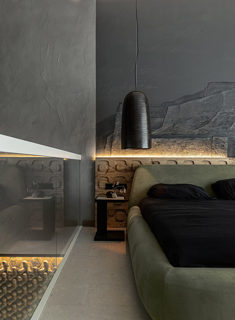 makhno studio uses organic materials to add ukrainian heritage in modern kyiv home