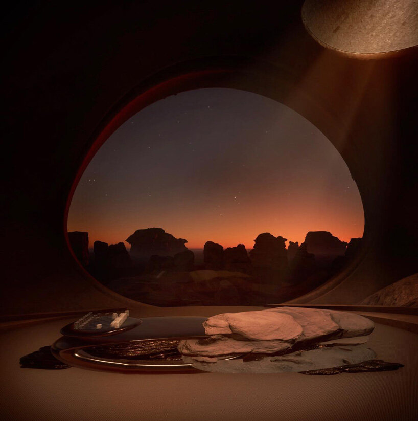 zina baker retrofits cavernous canyons for modern dwellings in the wadi rum desert