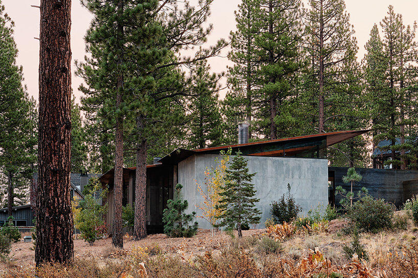 CAMPout: Faulkner Architects' Modern Mountain Home At Lake Tahoe