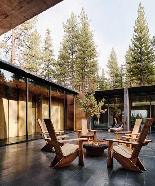 CAMPout: faulkner architects' modern mountain retreat at lake tahoe, california