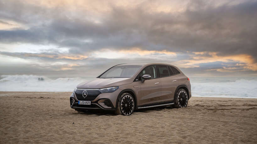 Mercedes-Benz EQE SUV: Um test drive totalmente elétrico ao longo da costa de Portugal