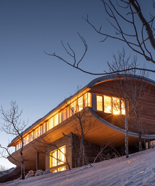mackay-lyons sweetapple architects perches a unique mountain home at 9,000 feet
