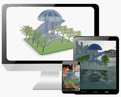 Advanced Website Design with 3D model by My Archischool
