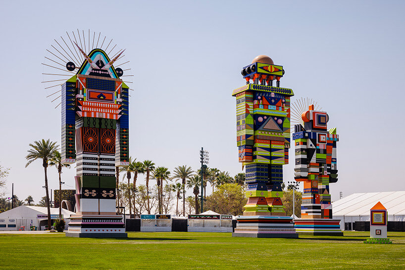 coachella 2023 art installations immerse visitors in a world of vibrant architectural beacons