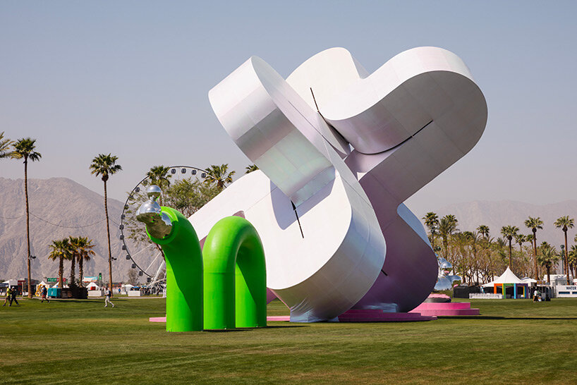 coachella 2023 art installations immerse visitors in a world of vibrant architectural beacons