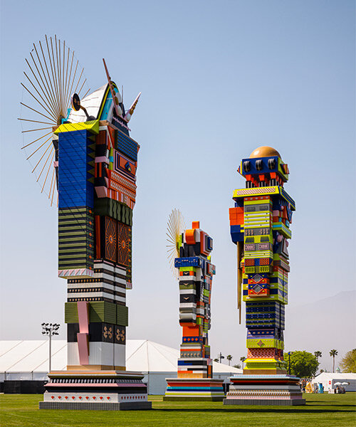 coachella 2023 art installations immerse visitors in a world of vibrant architectural beacons