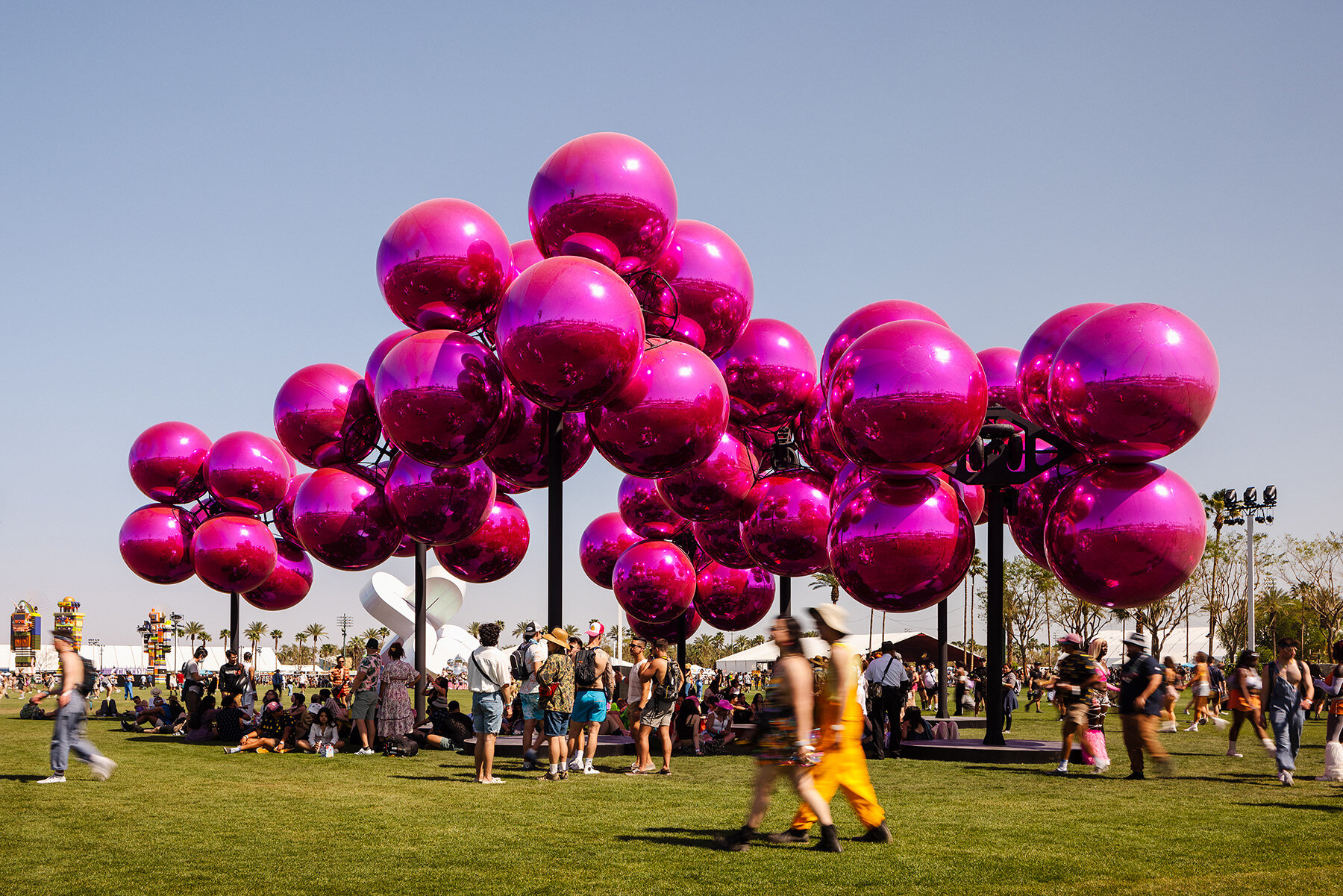 coachella 2023 art installations immerse visitors in a world of vibrant ...