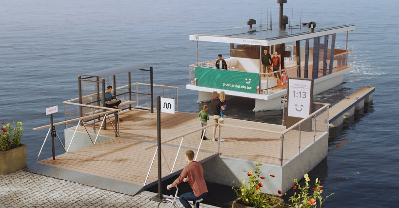 electric self-driving ferry stockholm
