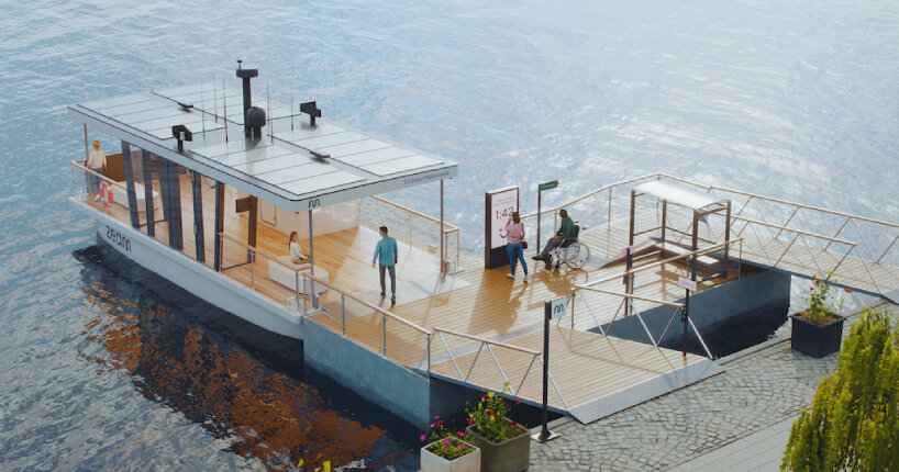 electric self-driving ferry stockholm
