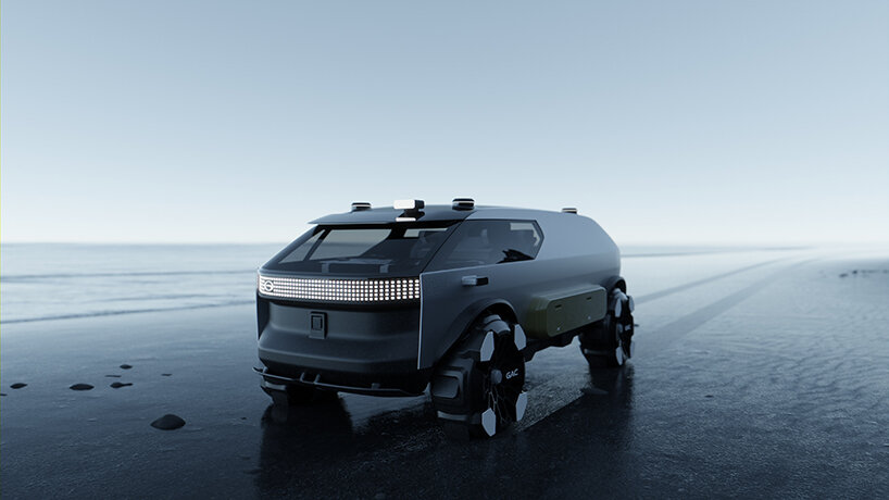 GAC design unveils 'van life', an electrified and compact car concept for long distance travels
