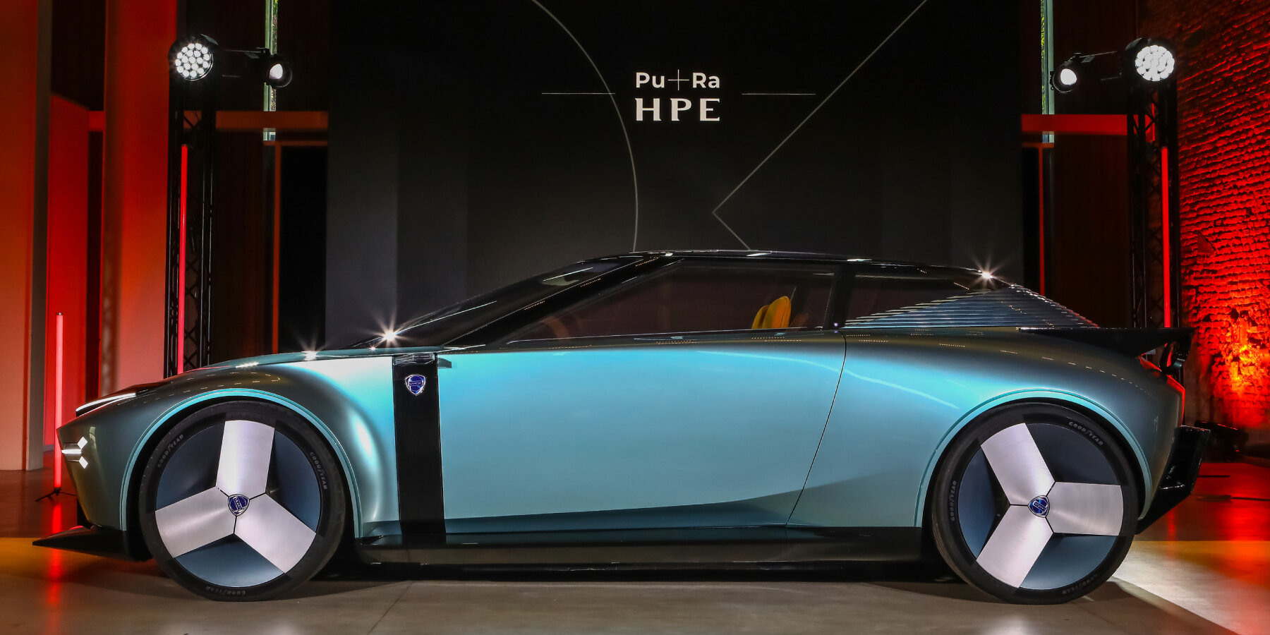 Lancia Pu+Ra HPE features at the Milan Design Week 2023, Lancia