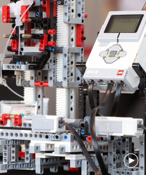 scientists build 3D bioprinter from LEGO bricks as low-cost solution to printing human skin