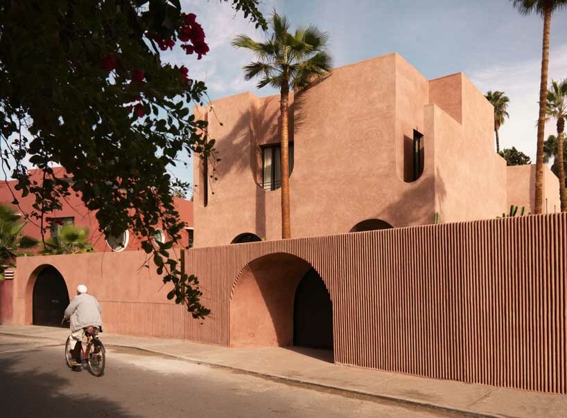 moroccan boutique hotel merges traditional architecture with