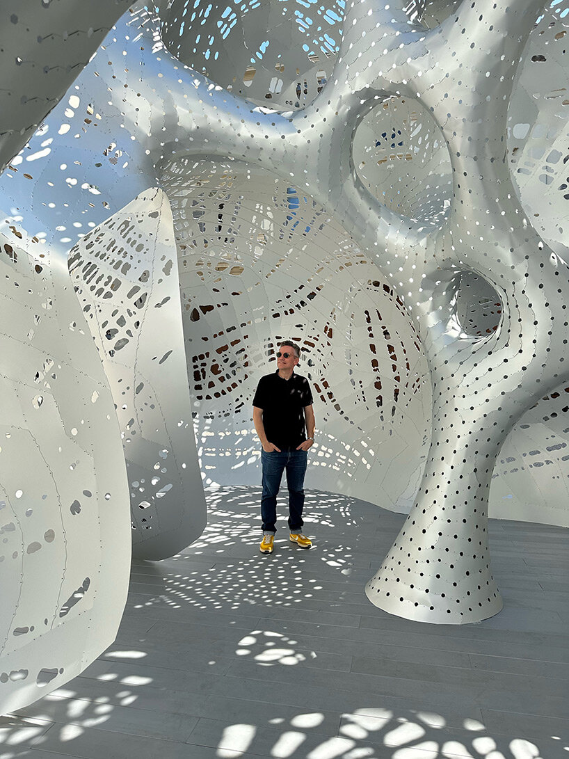 Louis Vuitton hosts MARC FORNES / THEVERYMANY's Pavilion Nomad during Milan  Design Week 2023