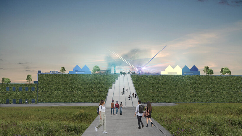 MVRDV envisions the brabant landscape, beloved by van gogh, as an experiential green hub