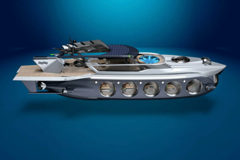 half-yacht, half-submarine 'nautilus' by u-boat worx exudes lush living ...