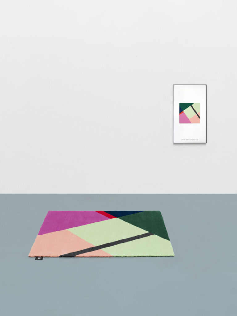 'fellow rugs' linked with NFT tuft pastel carpets on demand from