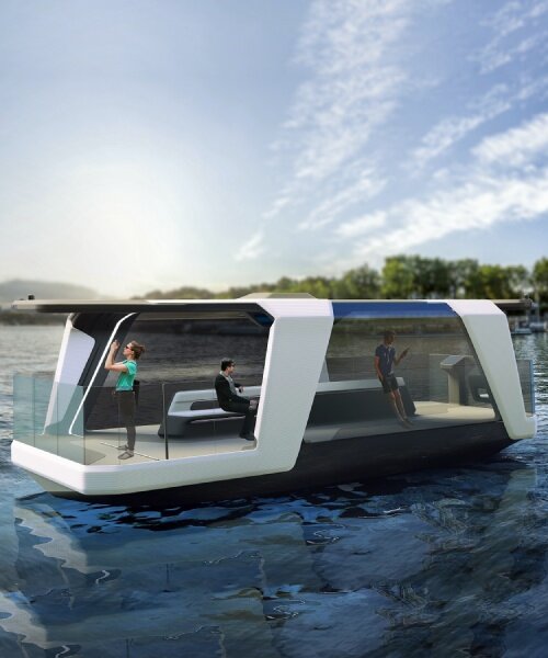 3D-printed, autonomous ferry can transport athletes and visitors to and from paris olympics